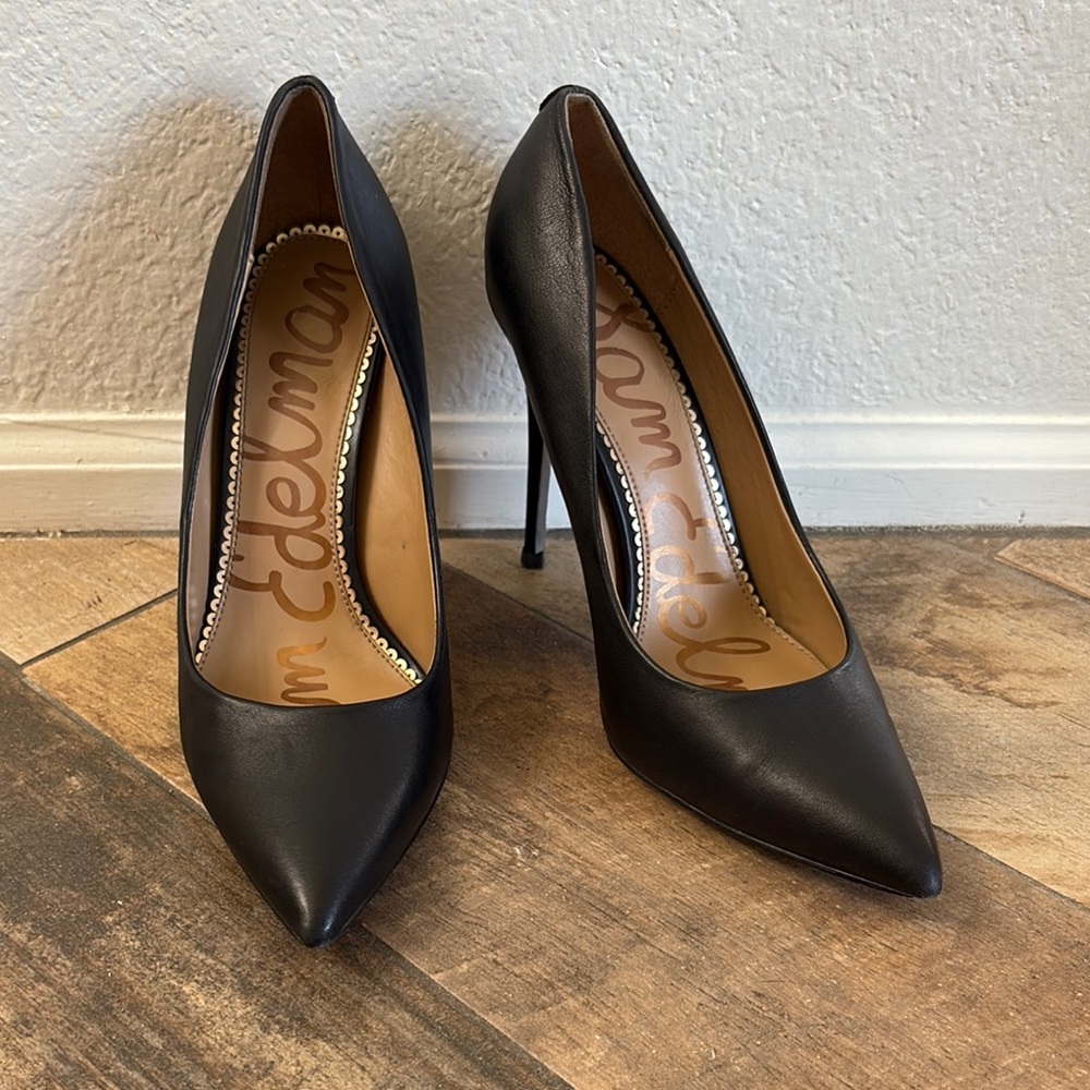 Sam Edelman Classic Black Stiletto Heels
